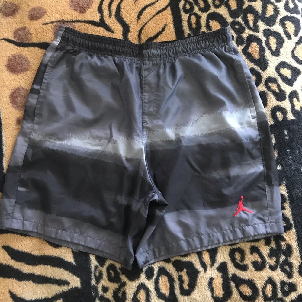 Jordan Basketball shorts.